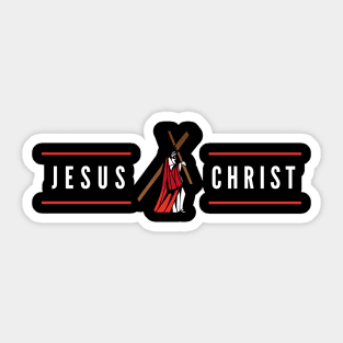 Jesus Christ Cross Sticker